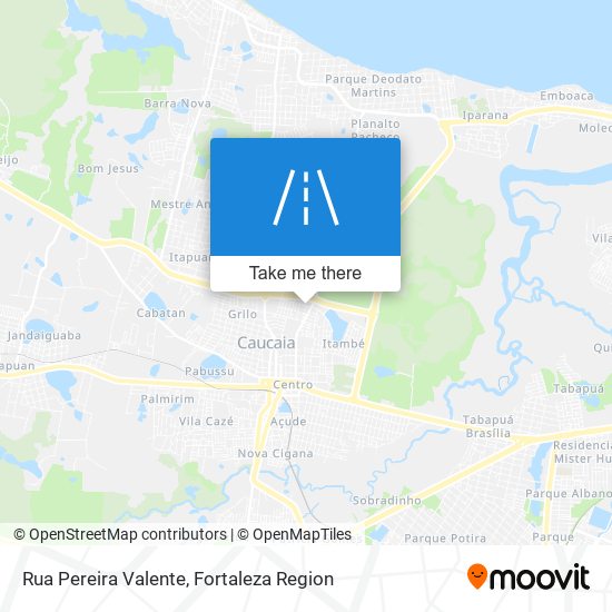 Rua Pereira Valente map