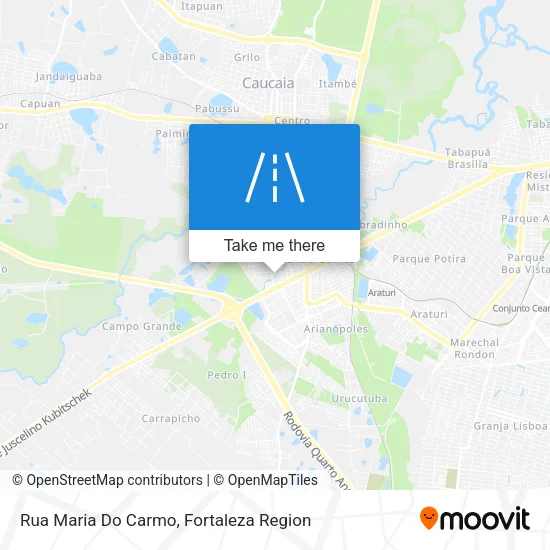 Rua Maria Do Carmo map