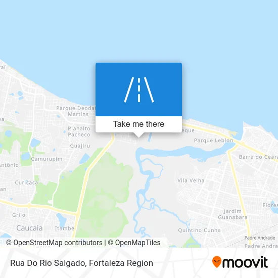 Rua Do Rio Salgado map