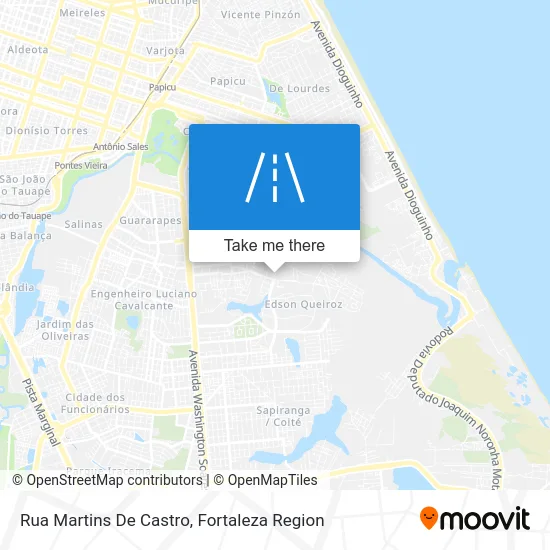 Rua Martins De Castro map