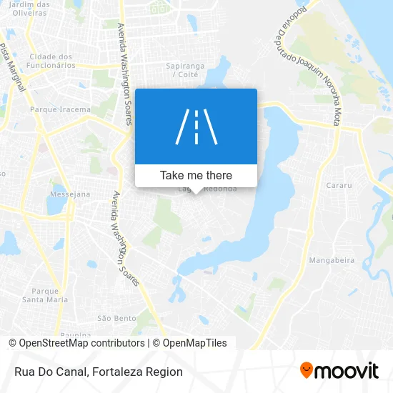 Rua Do Canal map