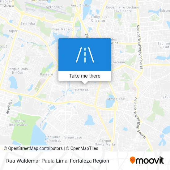 Rua Waldemar Paula Lima map