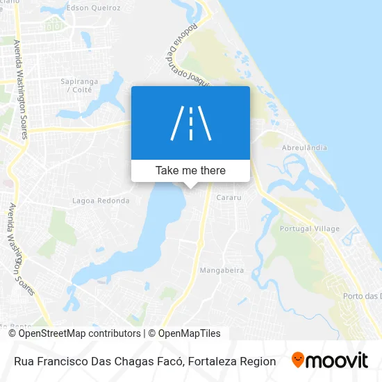 Rua Francisco Das Chagas Facó map