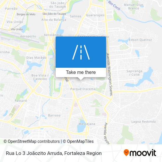 Rua Lo 3 Joãozito Arruda map