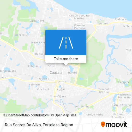 Rua Soares Da Silva map