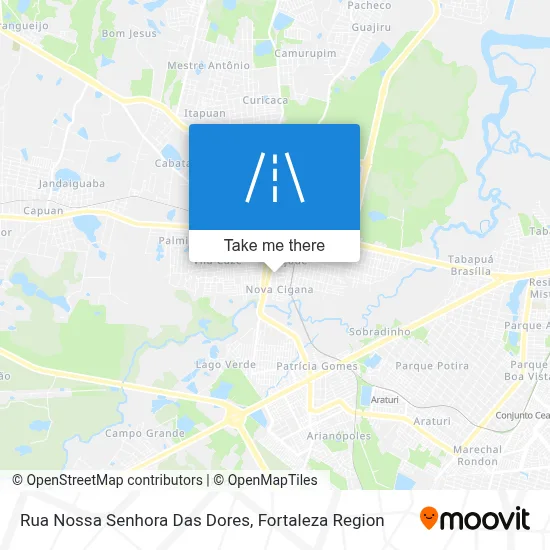 Rua Nossa Senhora Das Dores map