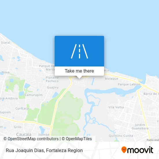 Rua Joaquin Dias map