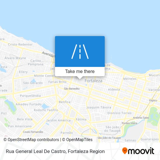 Rua General Leal De Castro map