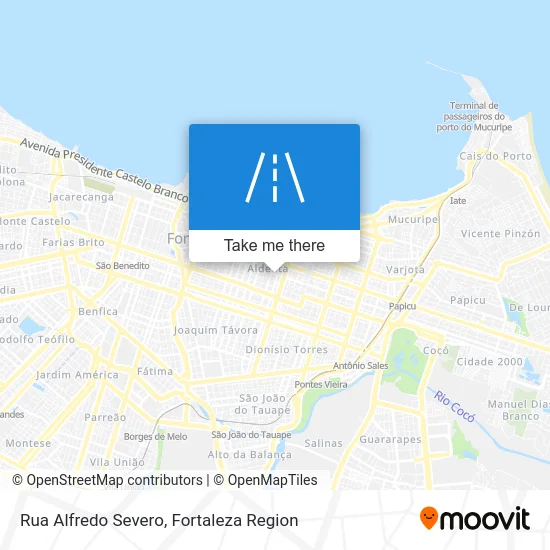 Rua Alfredo Severo map