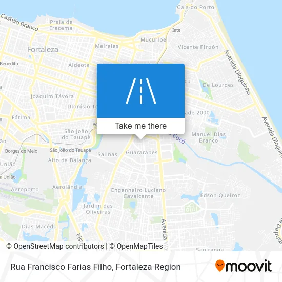 Rua Francisco Farias Filho map