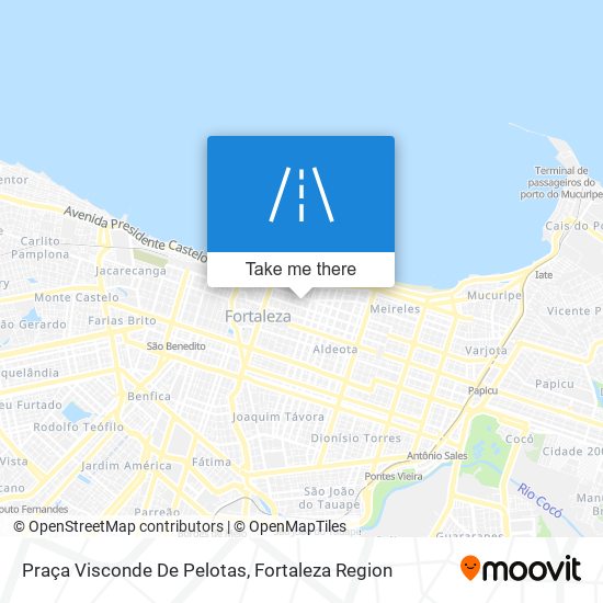 Mapa Praça Visconde De Pelotas