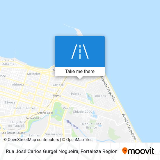 Rua José Carlos Gurgel Nogueira map