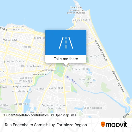 Rua Engenheiro Samir Hiluy map