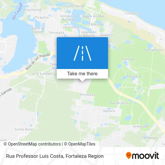 Rua Professor Luís Costa map
