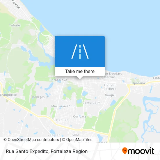 Rua Santo Expedito map