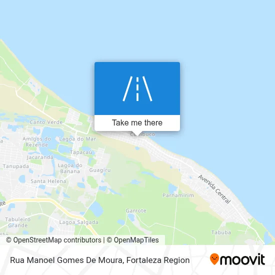 Rua Manoel Gomes De Moura map