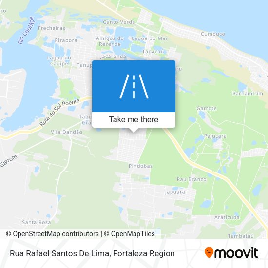Rua Rafael Santos De Lima map