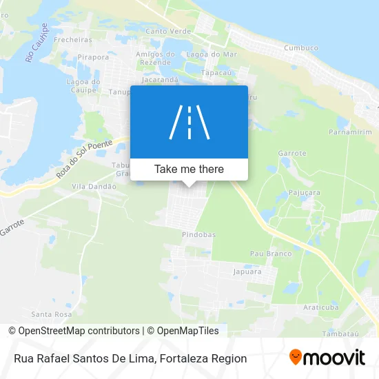 Rua Rafael Santos De Lima map