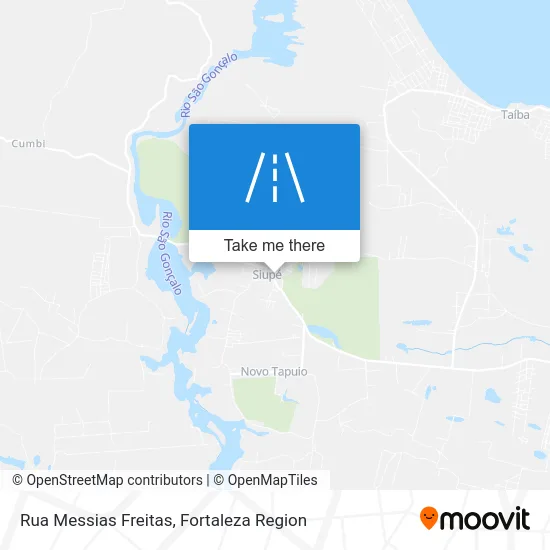 Rua Messias Freitas map