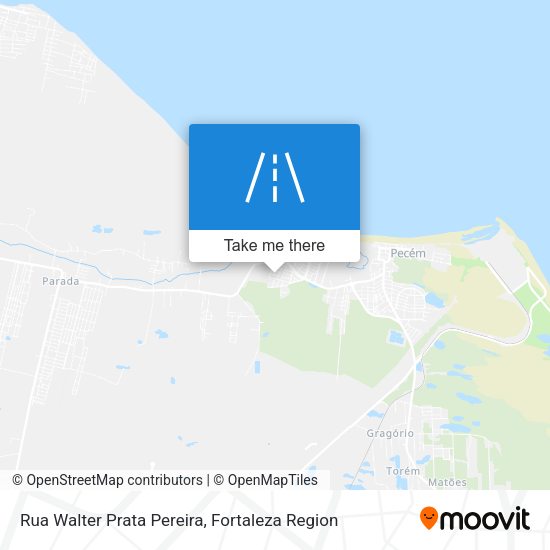 Rua Walter Prata Pereira map