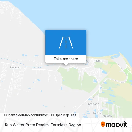 Rua Walter Prata Pereira map