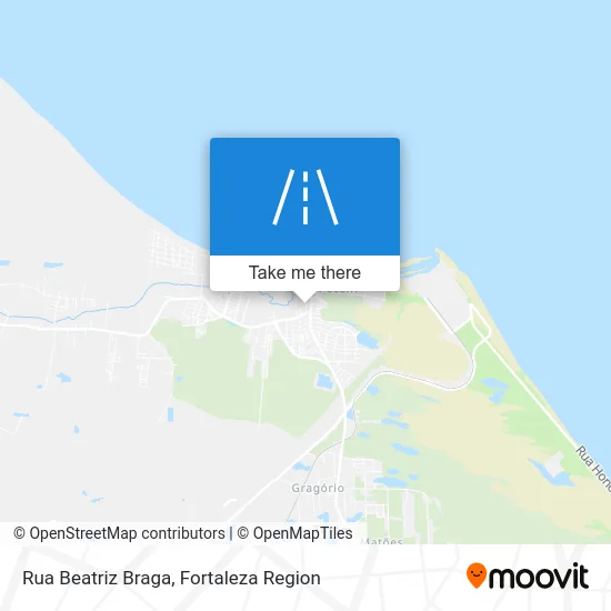 Rua Beatriz Braga map