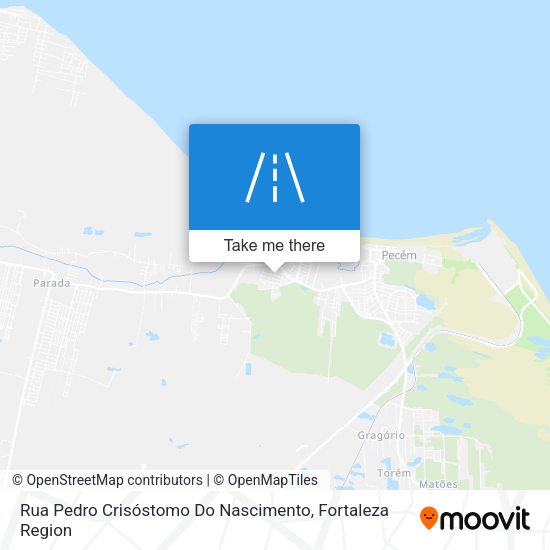 Rua Pedro Crisóstomo Do Nascimento map