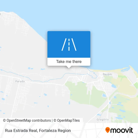 Rua Estrada Real map