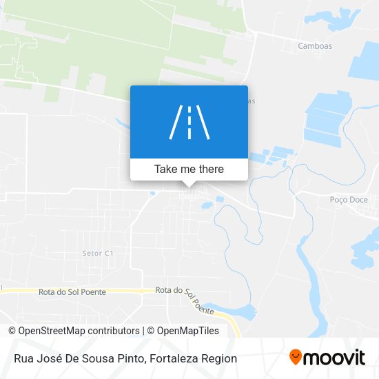 Rua José De Sousa Pinto map