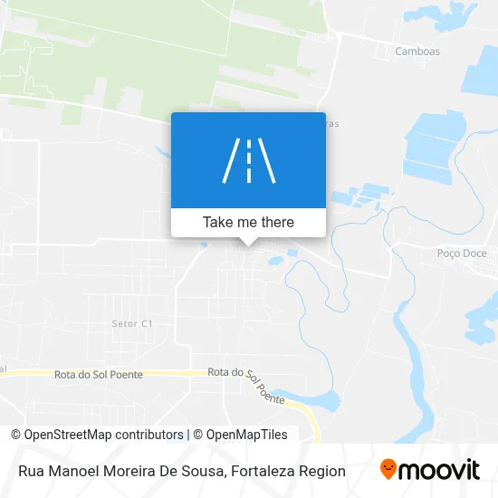 Rua Manoel Moreira De Sousa map