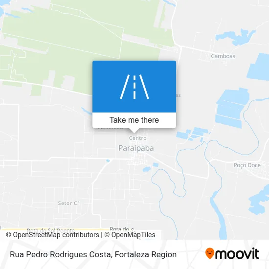 Rua Pedro Rodrigues Costa map