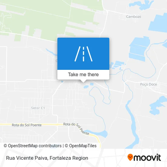 Rua Vicente Paiva map