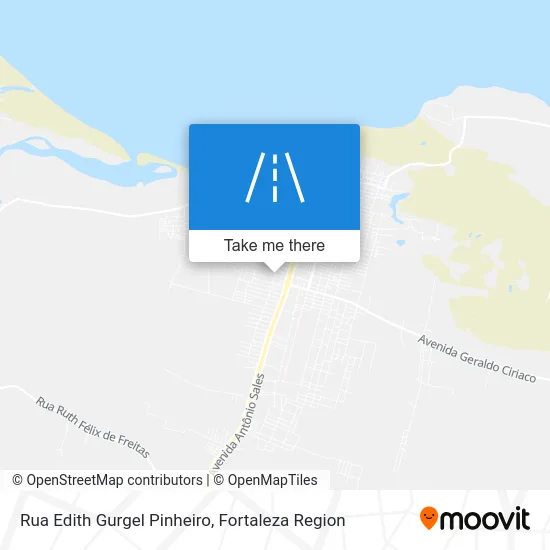 Rua Edith Gurgel Pinheiro map
