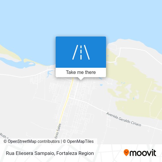 Rua Eliesera Sampaio map