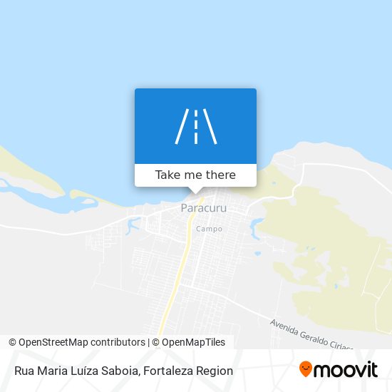 Rua Maria Luíza Saboia map