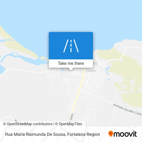 Rua Maria Raimunda De Sousa map