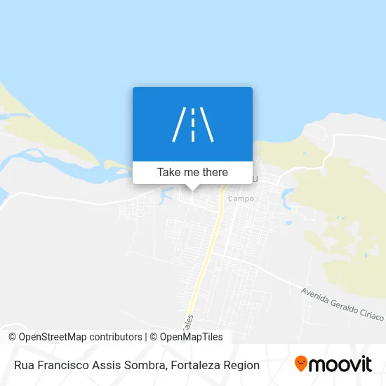 Rua Francisco Assis Sombra map