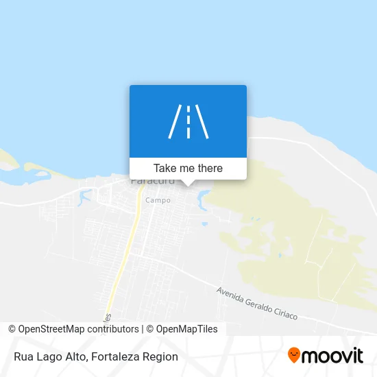 Rua Lago Alto map