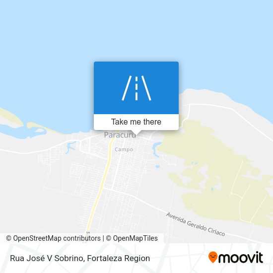 Rua José V Sobrino map
