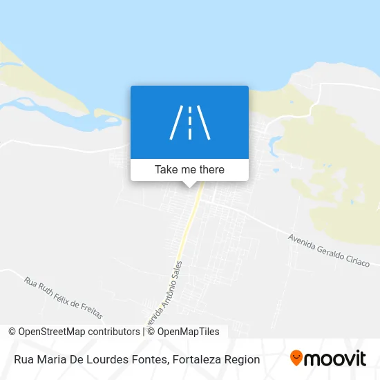 Rua Maria De Lourdes Fontes map