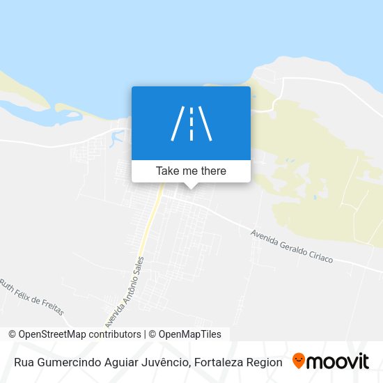 Rua Gumercindo Aguiar Juvêncio map