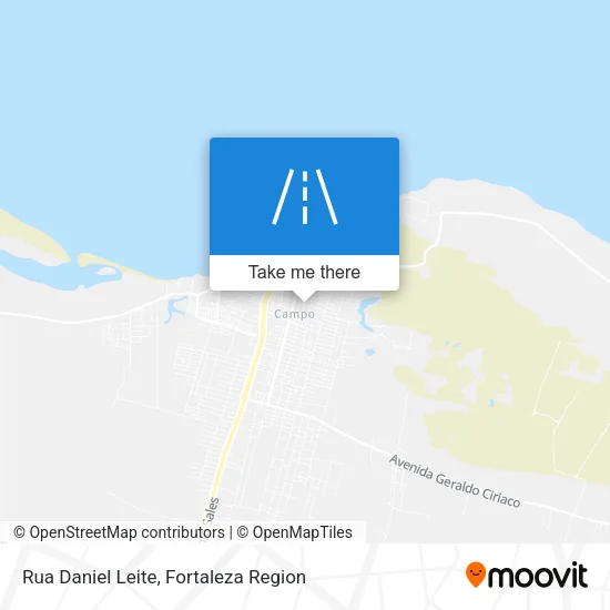 Rua Daniel Leite map