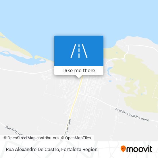 Rua Alexandre De Castro map