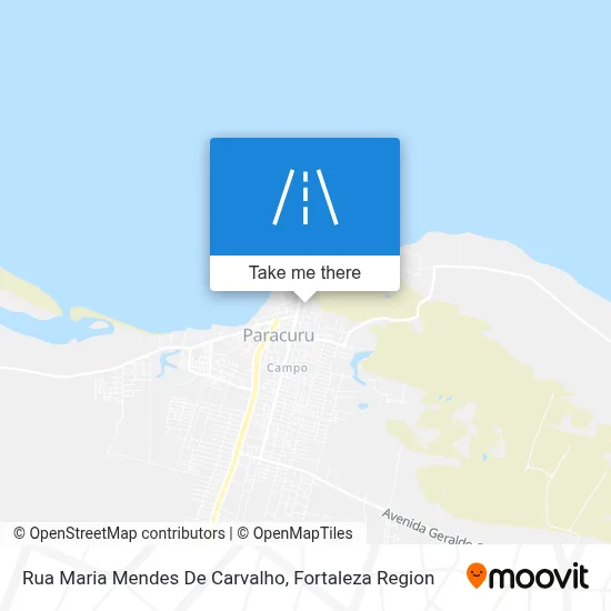 Rua Maria Mendes De Carvalho map