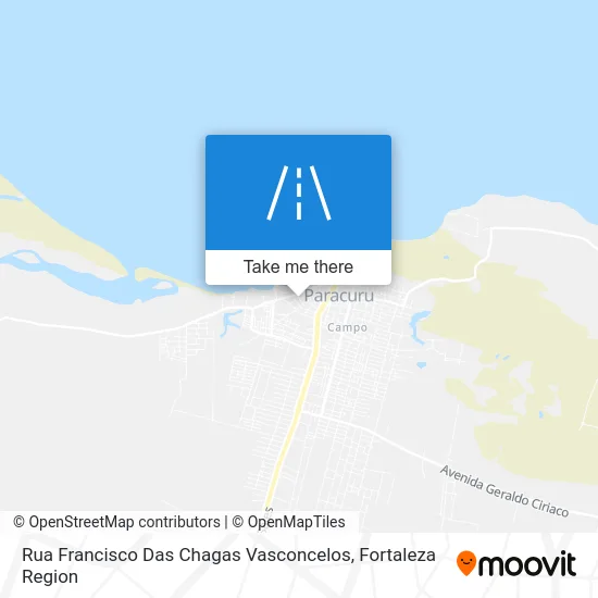 Rua Francisco Das Chagas Vasconcelos map
