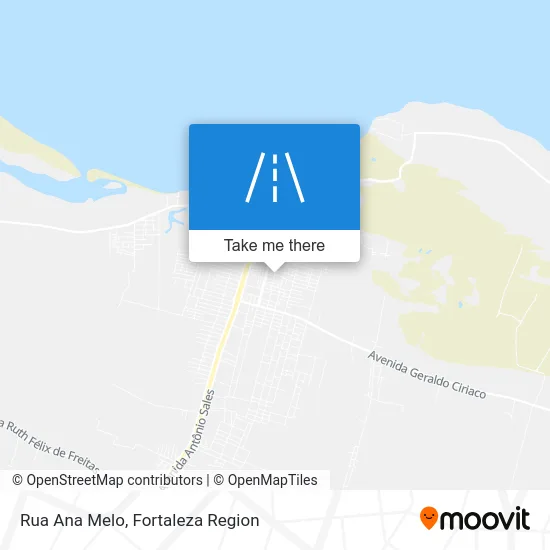 Rua Ana Melo map