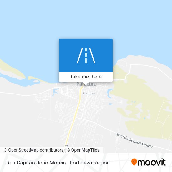 Rua Capitão João Moreira map