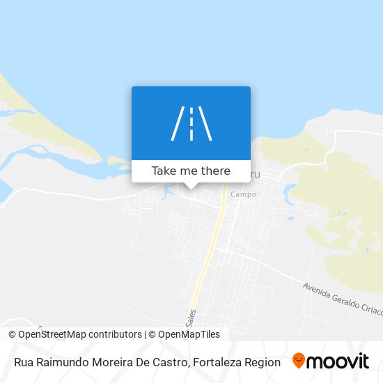 Rua Raimundo Moreira De Castro map