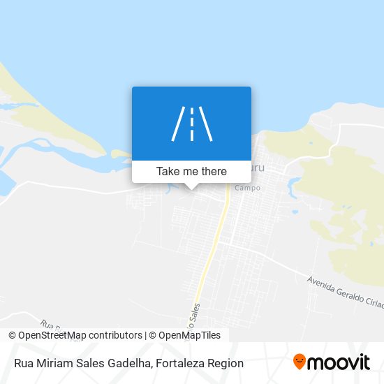 Rua Miriam Sales Gadelha map