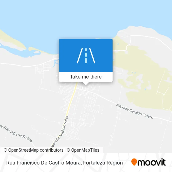 Rua Francisco De Castro Moura map